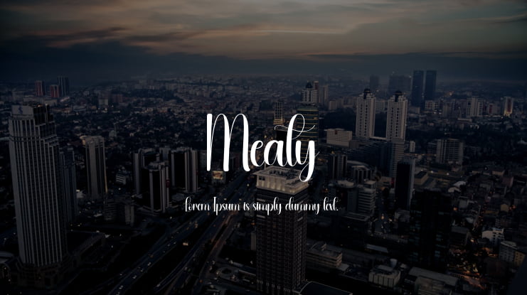 Meaty Font