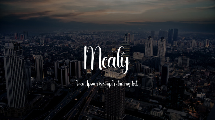 Meaty Font