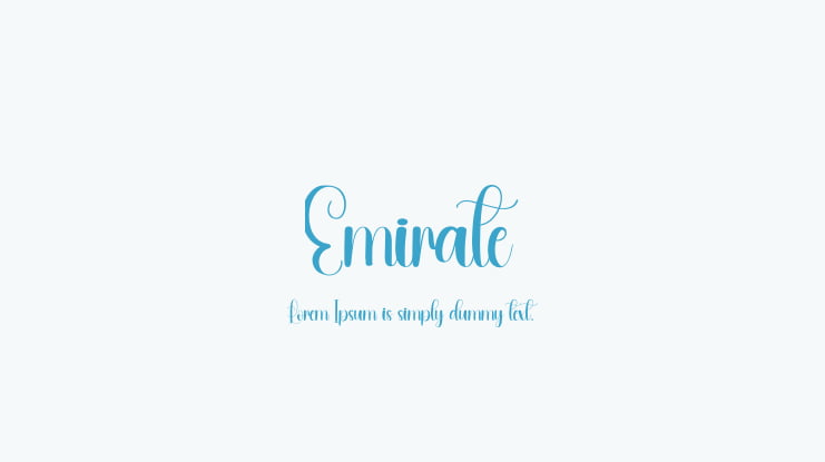Emirate Font