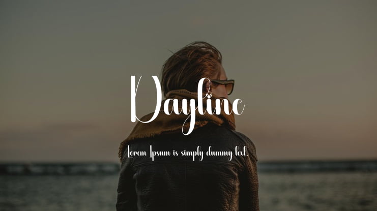Dayline Font