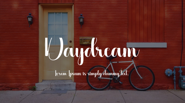 Daydream Font