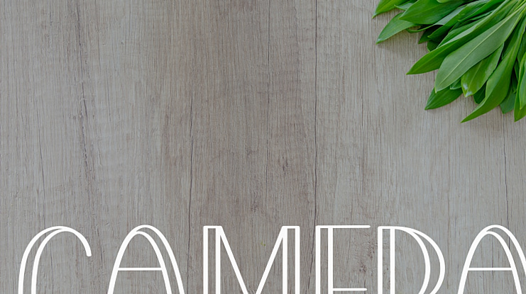 Camera Font