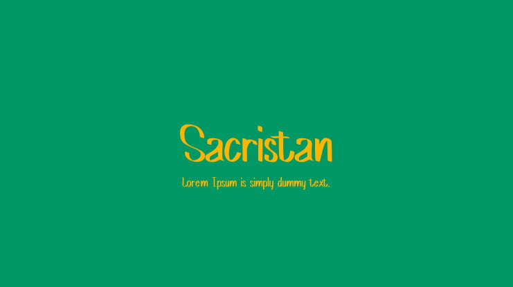 Sacristan Font