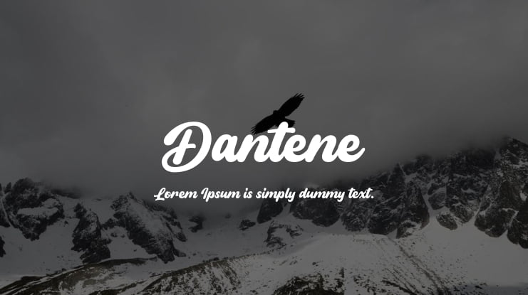 Dantene Font