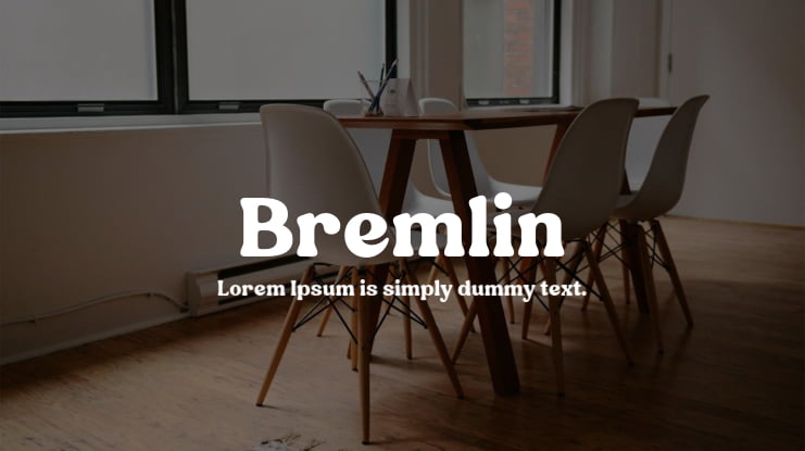 Bremlin Font