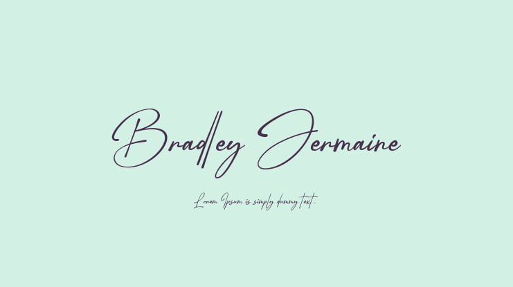 Bradley Jermaine Font