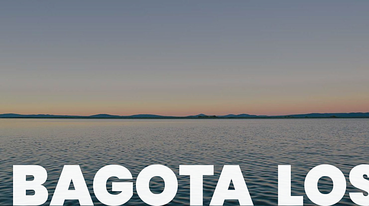BAGOTA LOS Font