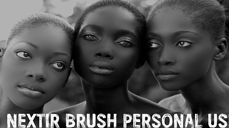 Nextir Brush Personal Use Font