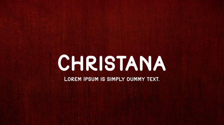 Christana Font