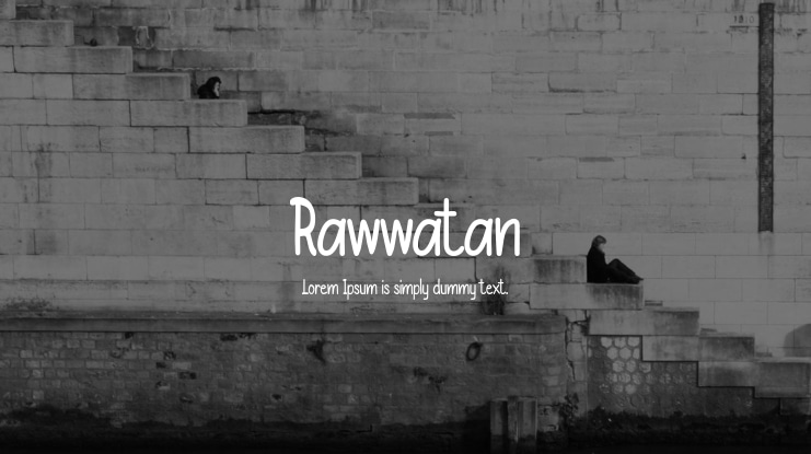 Rawwatan Font