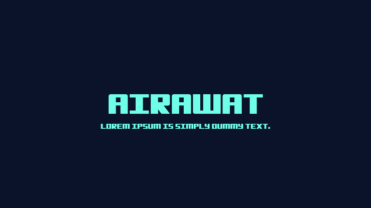 Airawat Font
