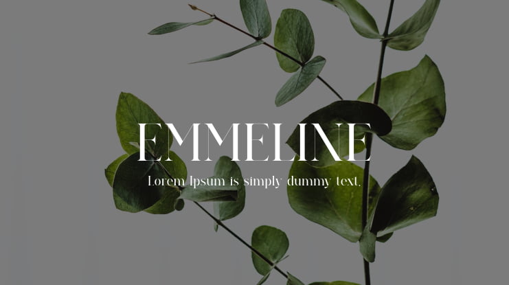 EMMELINE Font