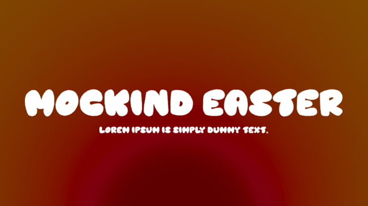 Mockind Easter Font Family
