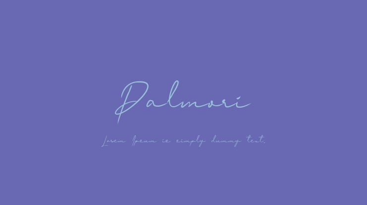 Palmori Font