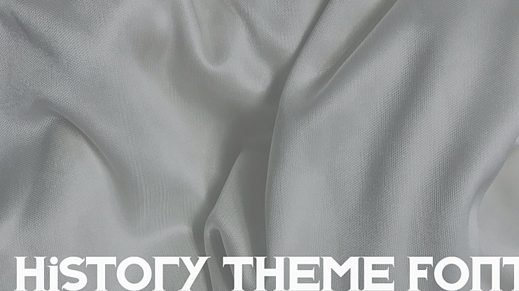 History Theme Font