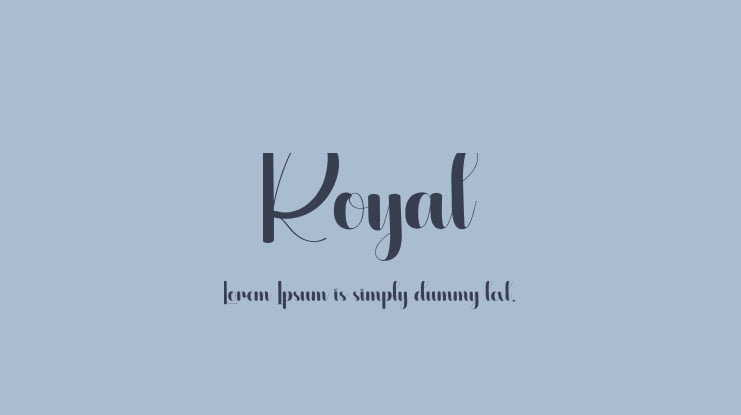 Royal Font