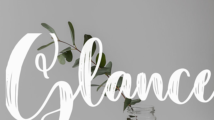 Glance Font
