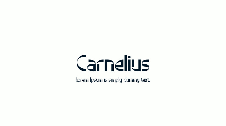 Carnelius Font