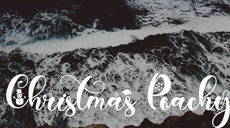 Christmas Peachy Font