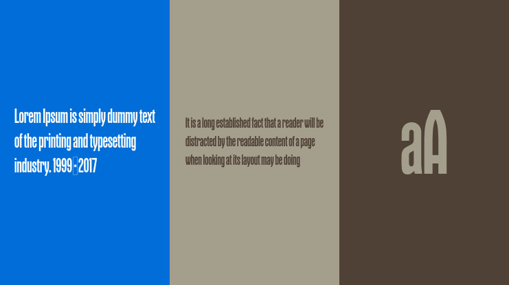 VTC Garibaldi Sans Trial Font Family