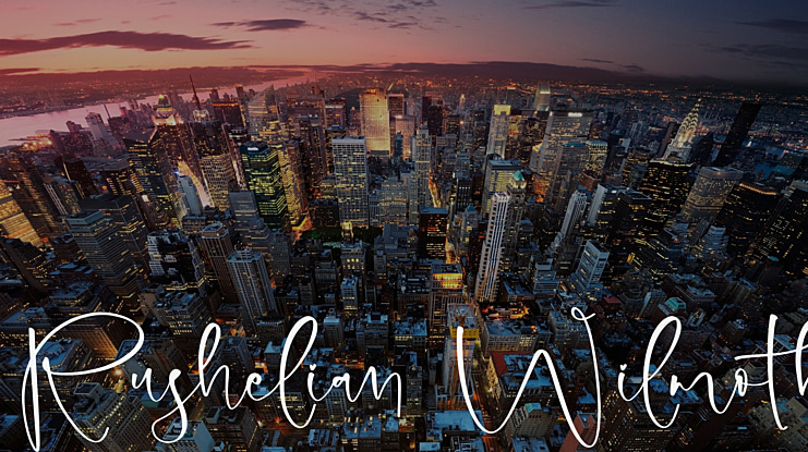 Rushelian Wilmoth Font