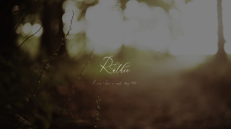 Ruthie Font