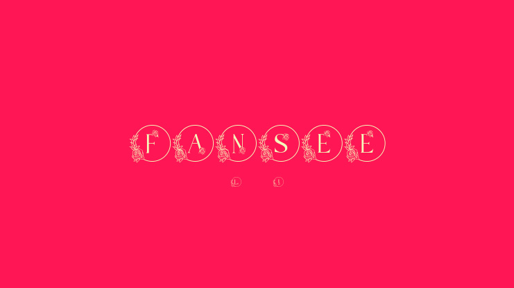 FANSEE Font