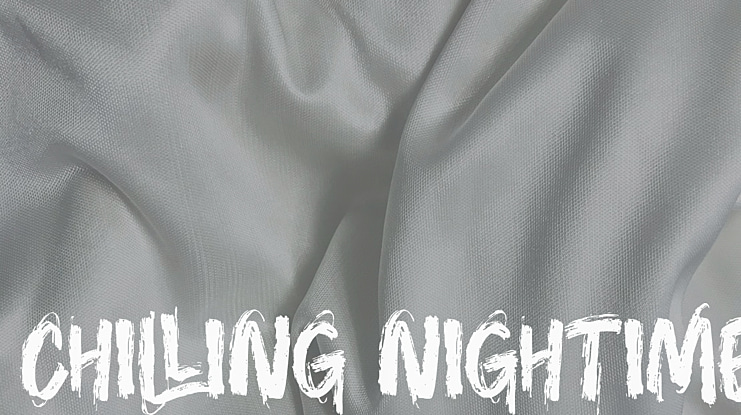 Chilling Nightime Font