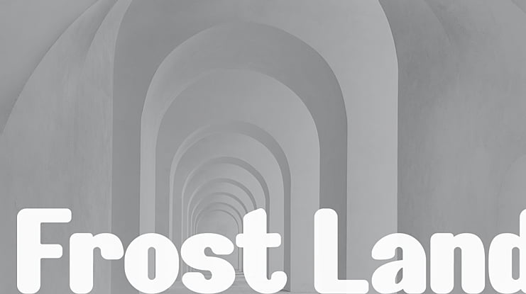 Frost Land Font