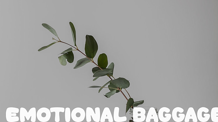 Emotional Baggage Font