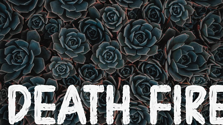 Death Fire Font