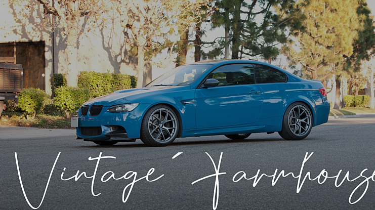 Vintage Farmhouse Font