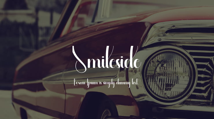 Smileside Font