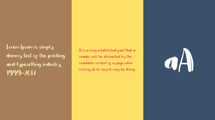 Blanday Font Family