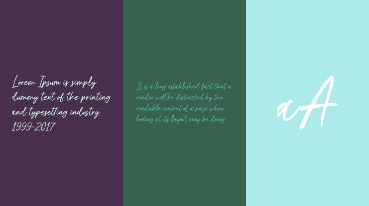 Billion Brush Font Family