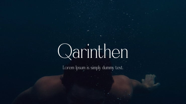Qarinthen Font
