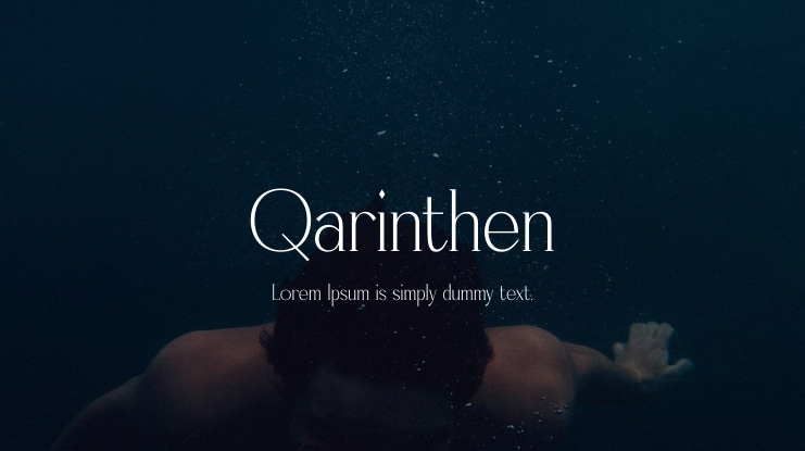 Qarinthen Font