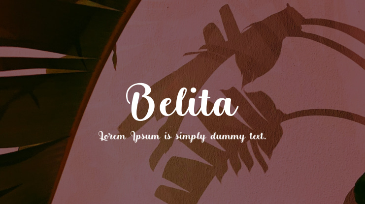 Belita Font