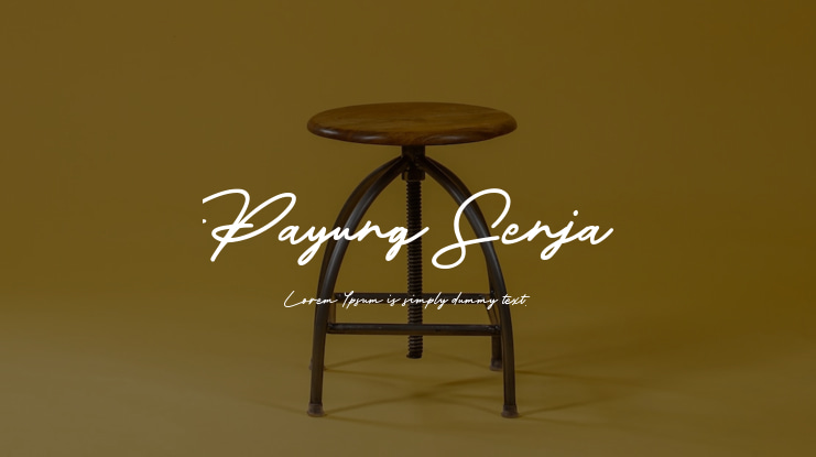 Payung Senja Font