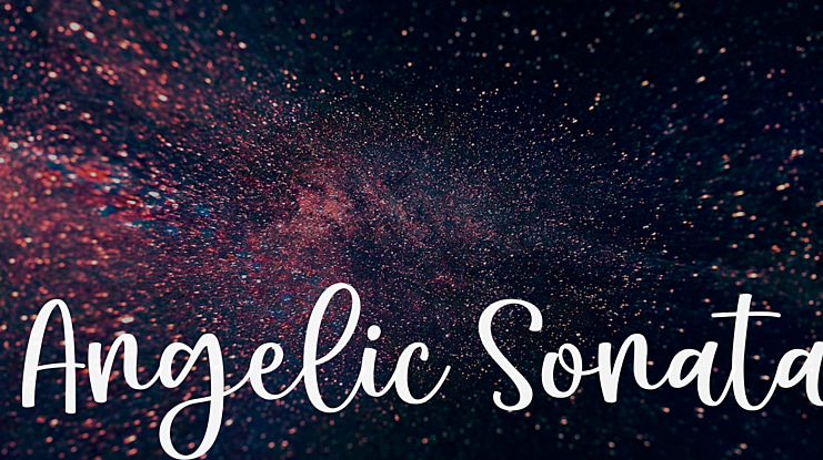 Angelic Sonata Font