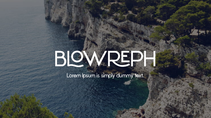 BLOWREPH Font