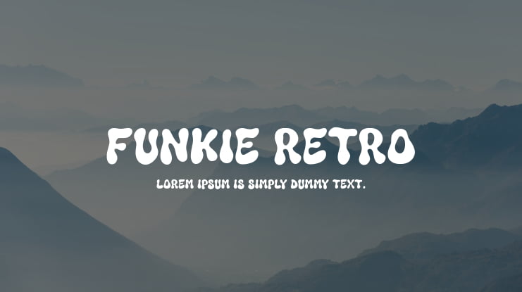Funkie Retro Font Family