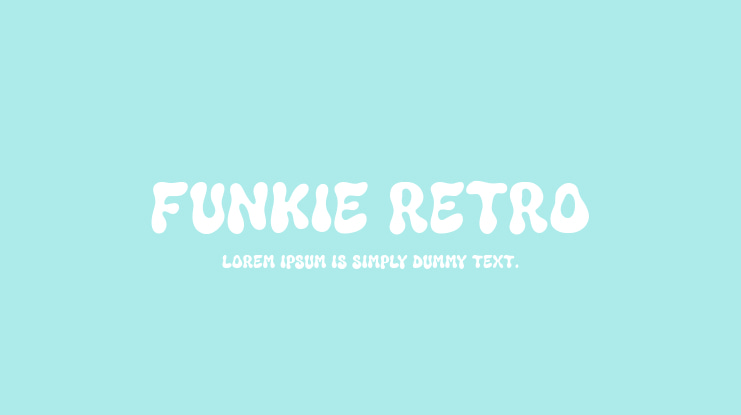 Funkie Retro Font Family
