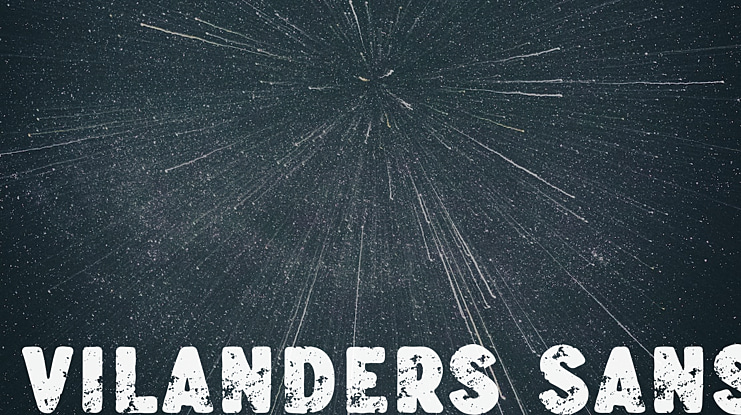 Vilanders Sans Font
