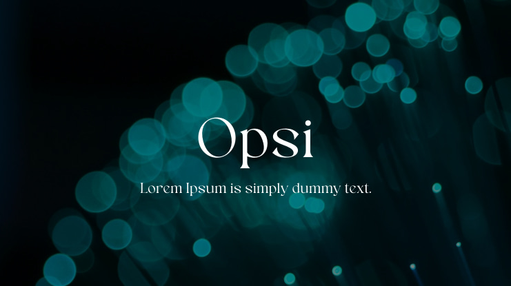 Opsi Font