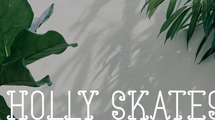 Holly Skates Font