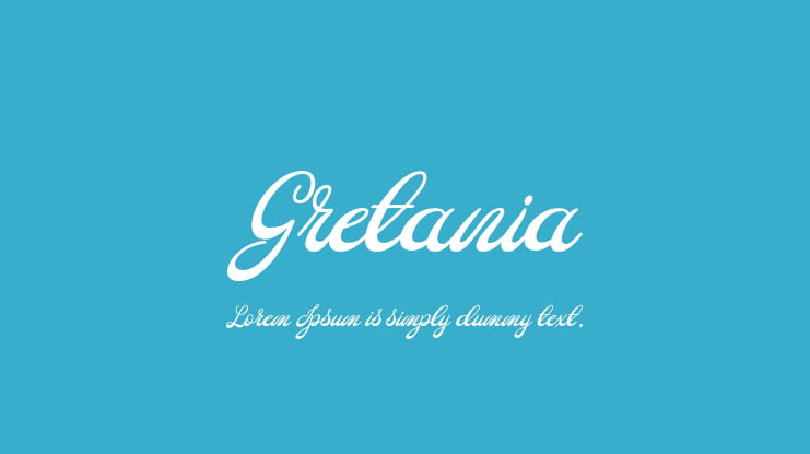 Gretania Font
