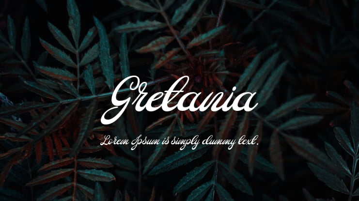 Gretania Font