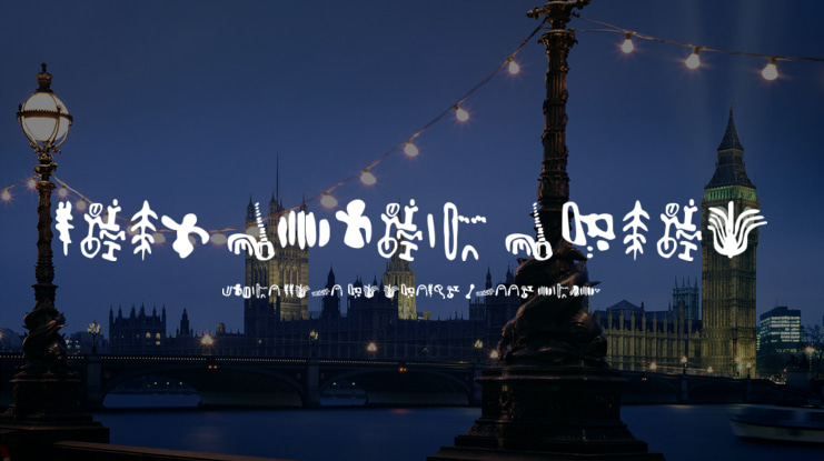 Inga Stone Signs Font