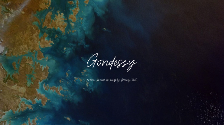 Gondessy Font